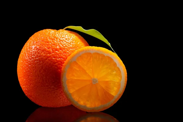 Pomarańczowy tło ciemne — Zdjęcie stockowe