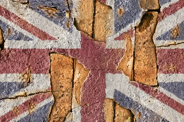 Grunge Flag Of United Kingdom — Stock Photo, Image