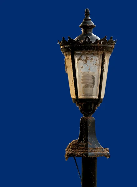 Een oude straat lamp. — Stockfoto