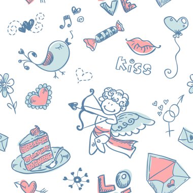 Doodle Valentine clipart