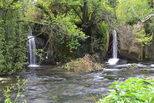 Monte Gelato waterfall — Stock Photo, Image