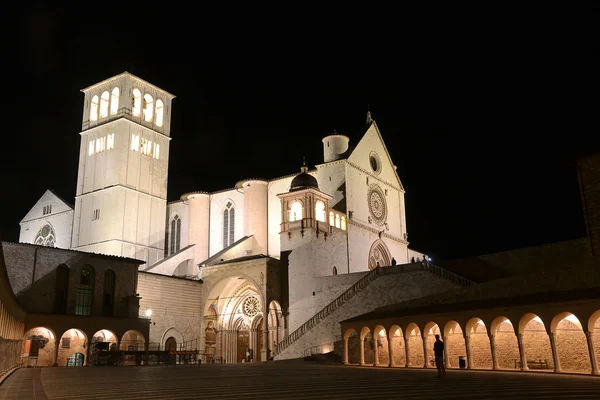 Basilica of St. Francis in Assisi — Stock Photo, Image