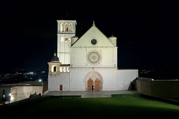 Basilica di San Francesco ad Assisi — Foto Stock