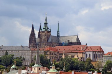 Prague castle clipart