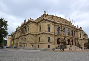 Rudolfinum in Prague clipart