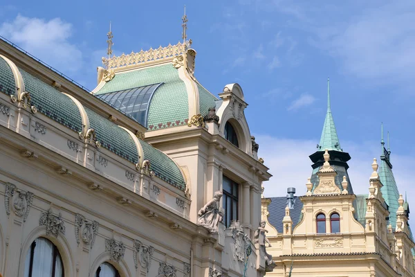 Casa Municipal en Praga — Foto de Stock