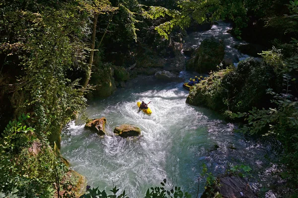 Rafting and Kayaking — Stock Photo, Image