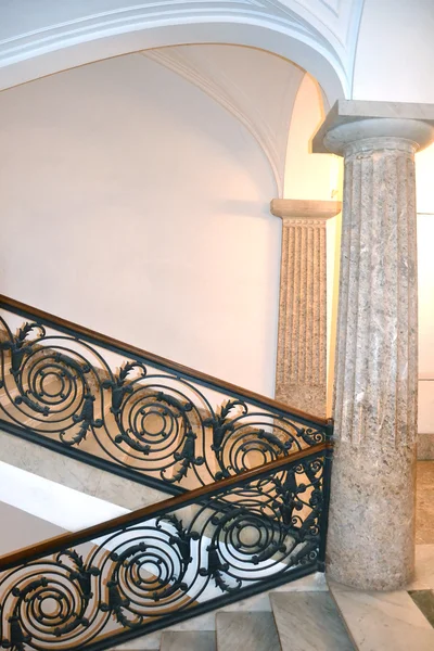 Stairway inside Museum of Capodimonte — Stock Photo, Image