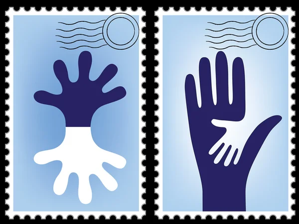 切手のベクトル — ストックベクタ