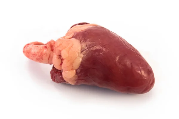 Surowego kurczaka serca — Zdjęcie stockowe