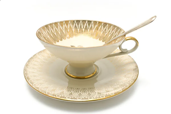 Tasse à thé en porcelaine antique — Photo
