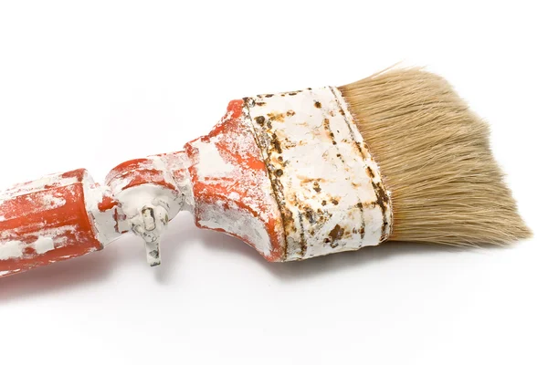 Dirty old paintbrushes — Stock Photo, Image