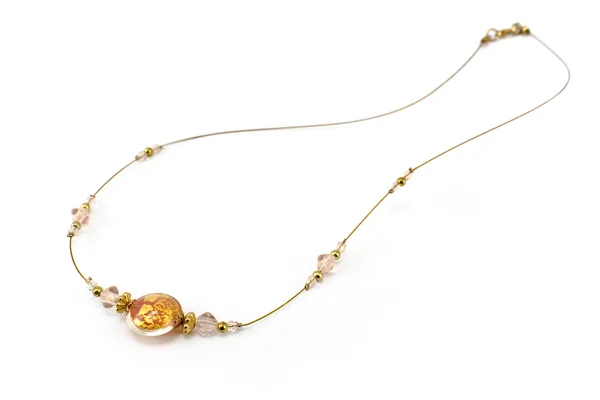 Antike goldene Halskette — Stockfoto