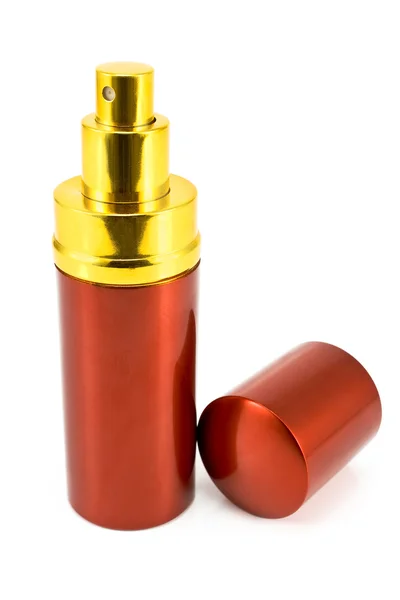 Lata de spray rojo — Foto de Stock