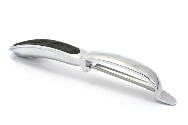 Metallic potato peeler — Stock Photo, Image