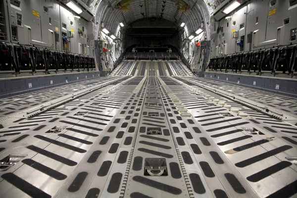 Interior de la C-17 Imagen De Stock