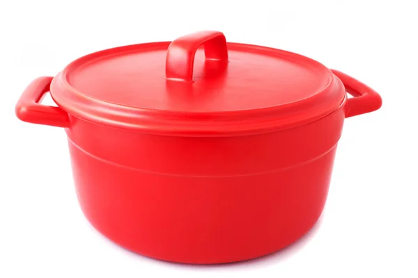 Pan of red color — Stock Photo, Image