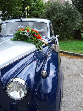 detay düğün oldtimer araba