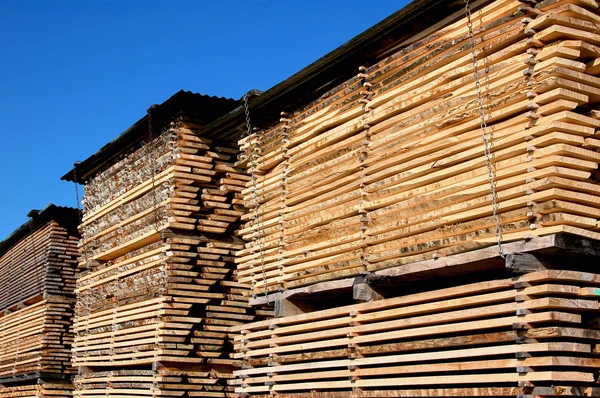 木材のタイル — ストック写真
