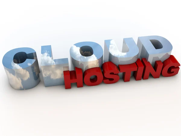 Cloud Hosting — Stock fotografie