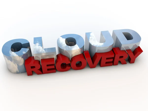 Cloud återhämtning — Stockfoto