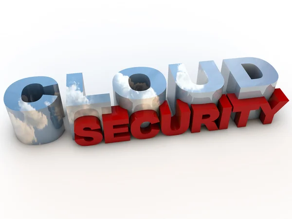 Cloud-Sicherheit — Stockfoto