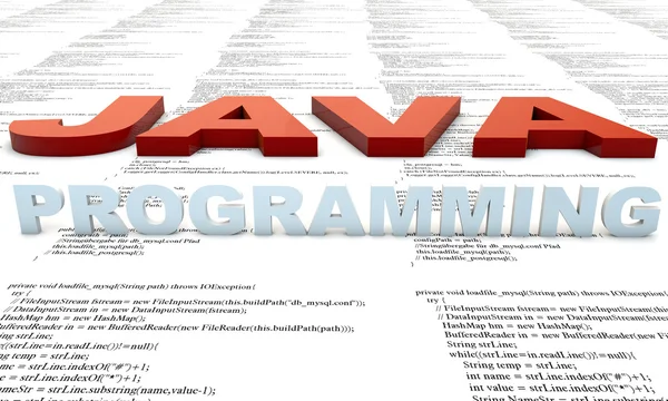 Java програмування — стокове фото