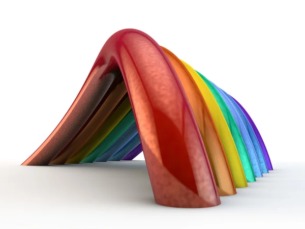 Arcos coloridos — Foto de Stock