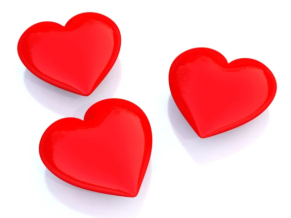 Red Heart — Stock Photo, Image