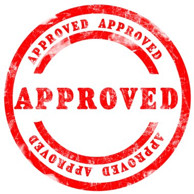 Approved Stamp clipart