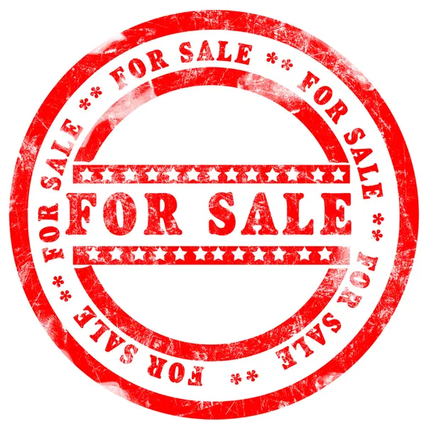 For Sale Stamp — Stock Photo, Image