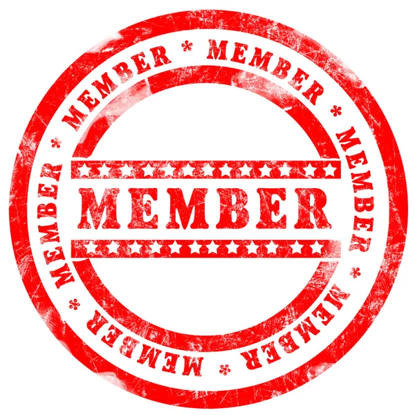 Member Stamp — Stock Photo, Image