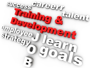 Training and development clipart