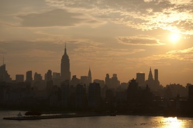 New York skyline clipart