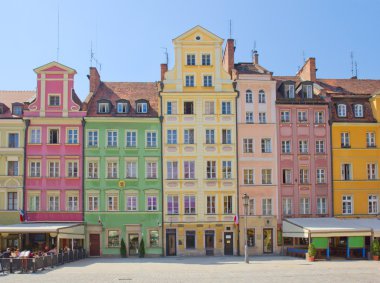 Wroclaw 'daki pazar meydanı