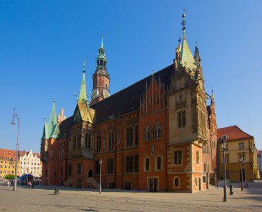 City hall wroclaw, Polonya