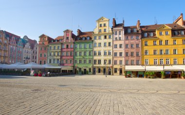 Wroclaw 'daki pazar meydanı