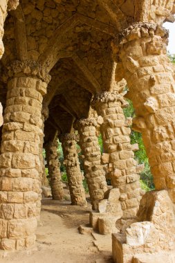 Park Guell, Barselona, İspanya