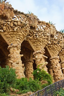 Parc guell Barcelona, İspanya