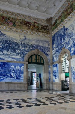 tren istasyonu Porto, Portekiz