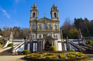 Basilica of Shrine of Good Jesus of the Mountain clipart