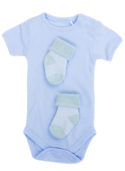 stock image Blue baby clothes