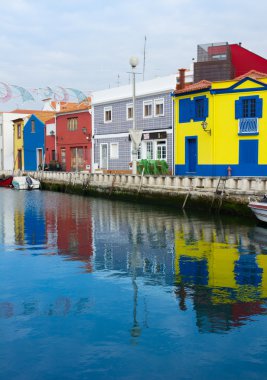 Channels and boats of Aveiro, Portugal