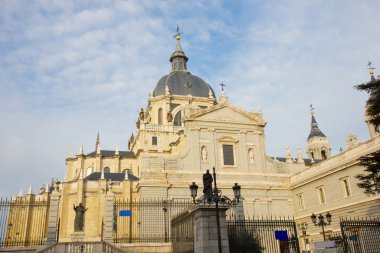 Cathedral Almudena, Madrid, Spain clipart