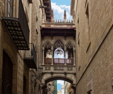 Gothic quarter, Barselona, İspanya