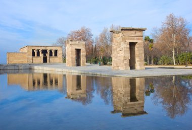 Temple Debod, Madrid, Spain clipart