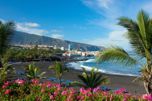 Playa Jardin, Tenerife, Spanyolország — Stock Fotó