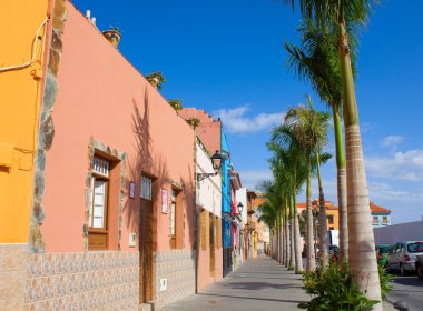 Puerto de la cruz, tenerife, İspanya