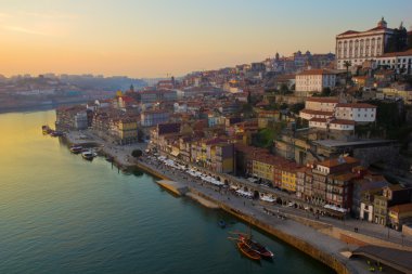 Old town of Porto, Portugal clipart