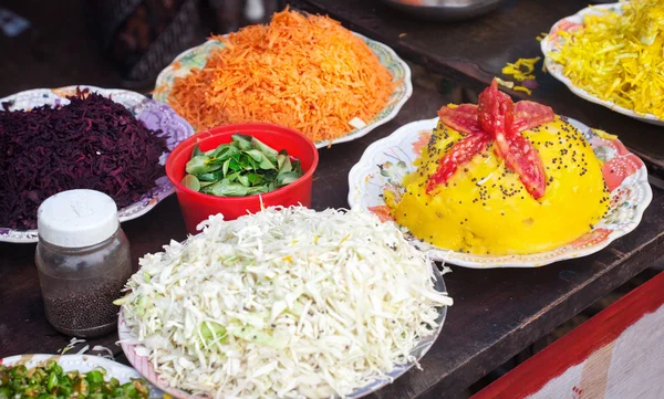 Indiase festival voedsel — Stockfoto